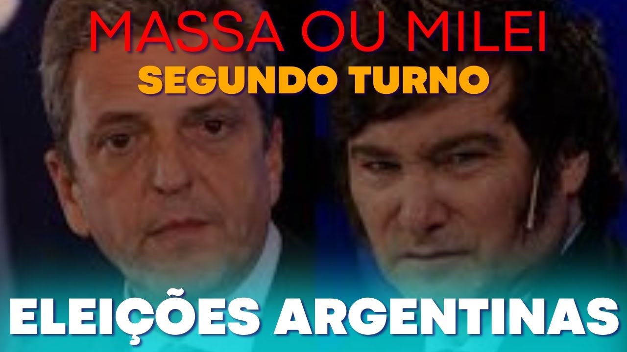 Segundo turno das eleições na Argentina Massa ou Melei Análise e